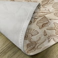 thumbnail image 5 of Ambesonne Beige Place Mats Set of 4, Exotic Marine Animals, Standard Size, Beige, 5 of 6