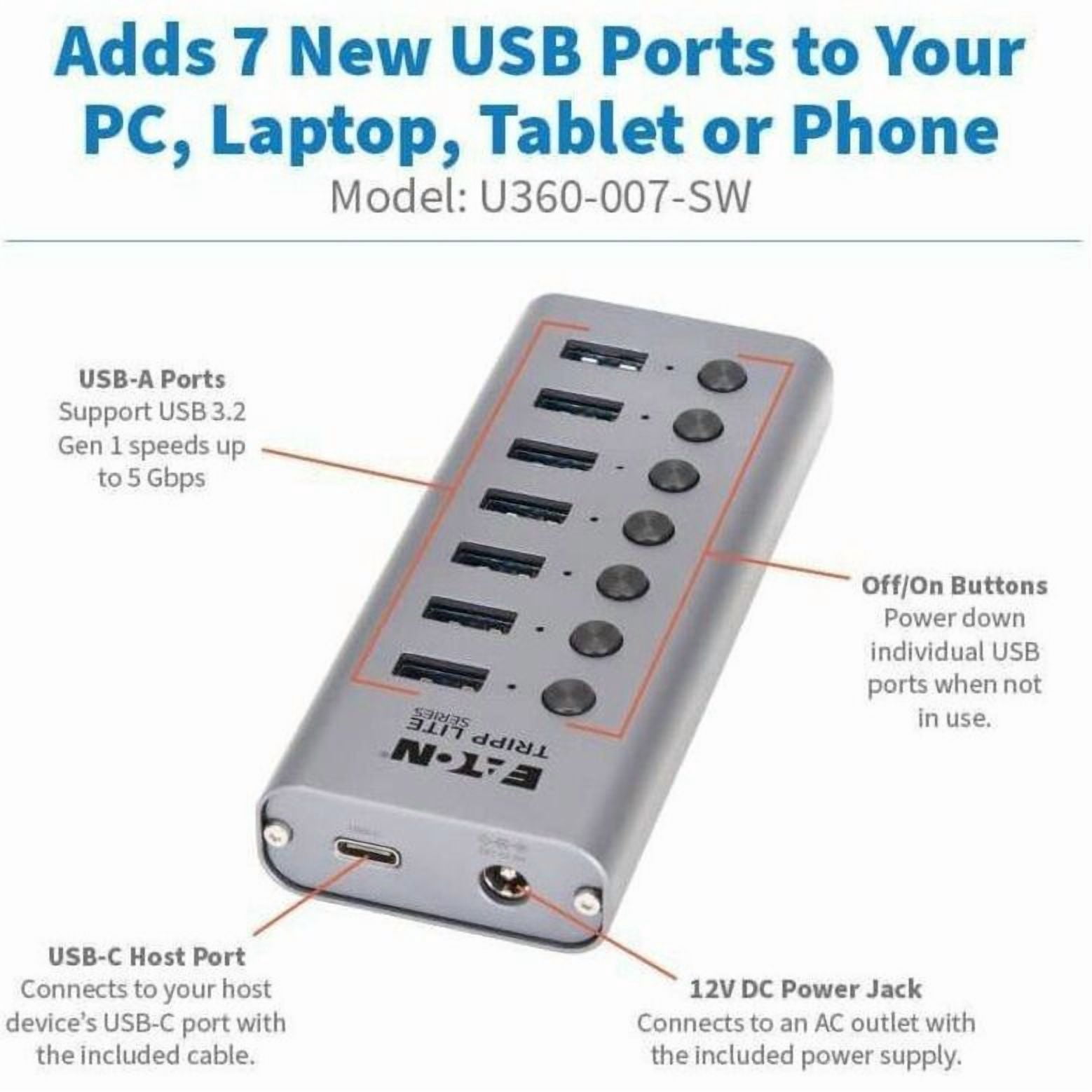 Tripp Lite series U360-007-SW USB Hub