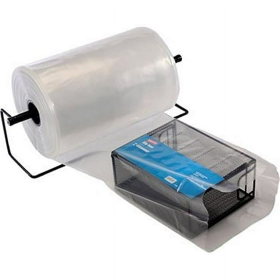 24 in. x 1475 ft. Clear Poly Tubing on Roll, 0.002 Gauge - Roll of 1475