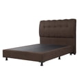 thumbnail image 3 of Box Base Cama Individual + Cabecera Nube Chocolate, 3 of 8