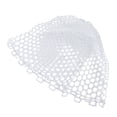 thumbnail image 2 of Fly Fishing Net, 32cm Rubber Soft Mesh Minimal Damage Fly Fishing Landing Net White  For Lake, 2 of 8