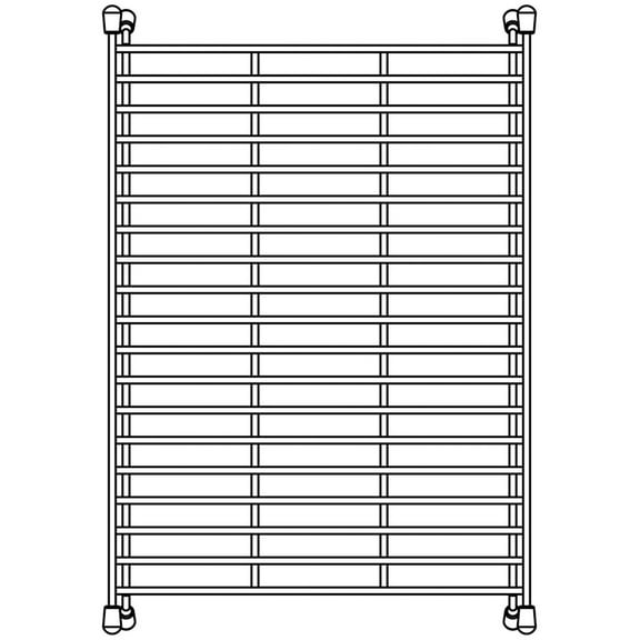Blanco 233542 Precis Sink Bottom Grid, Stainless Steel