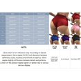 thumbnail image 3 of Hienoo Women's High Waist Stretch Yoga Shorts Sexy Workout Hotpants Shorts, Sizes S-5XL, 3 of 4