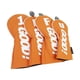 thumbnail image 2 of 4 fundas de madera para palos de golf, protectores para palos de golf para adultos y deportes al aire libre. Naranja, 2 of 9