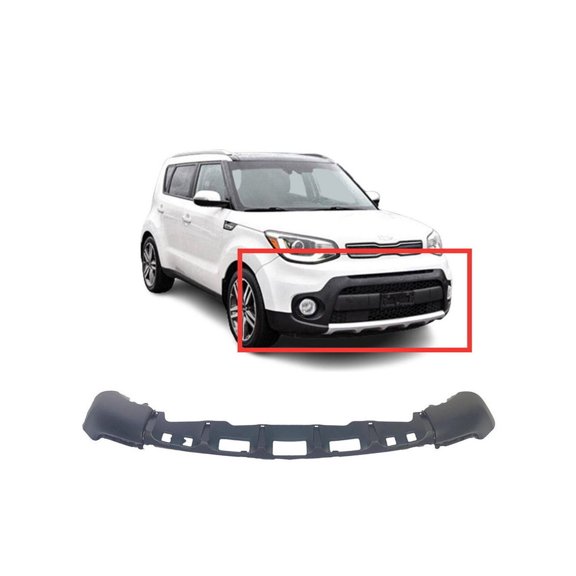 DCP Primed Front Lower Bumper Cover Fascia for 2017 2018 2019 Kia Soul EX Plus