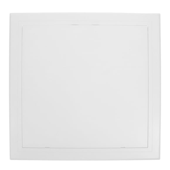 GOOHOCHY Cubierta de acceso ABS Portero de plástico blanco Diseño de cable de alimentación Cubierta de seguridad Panel eléctrico de seguridad para instalación de paneles de yeso de pared