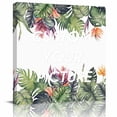thumbnail image 2 of Palm Leaves Wall Art Painting on Canvas, Summer Botanical Tropical Plants Canvas Art Home Prints Wall Art Framed Modern Artwork for Living Room Bedroom Wall Decor 16x16in, 2 of 9