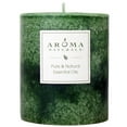 thumbnail image 2 of Aroma Naturals  Naturally Blended  Pillar Candle  Meditation  Patchouli   Frankincense  3  x 3 5, 2 of 57