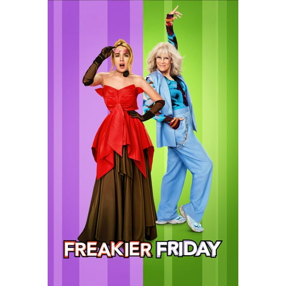 Freakier Friday (2025) Movie DVD - Comedy, Family, Fantasy