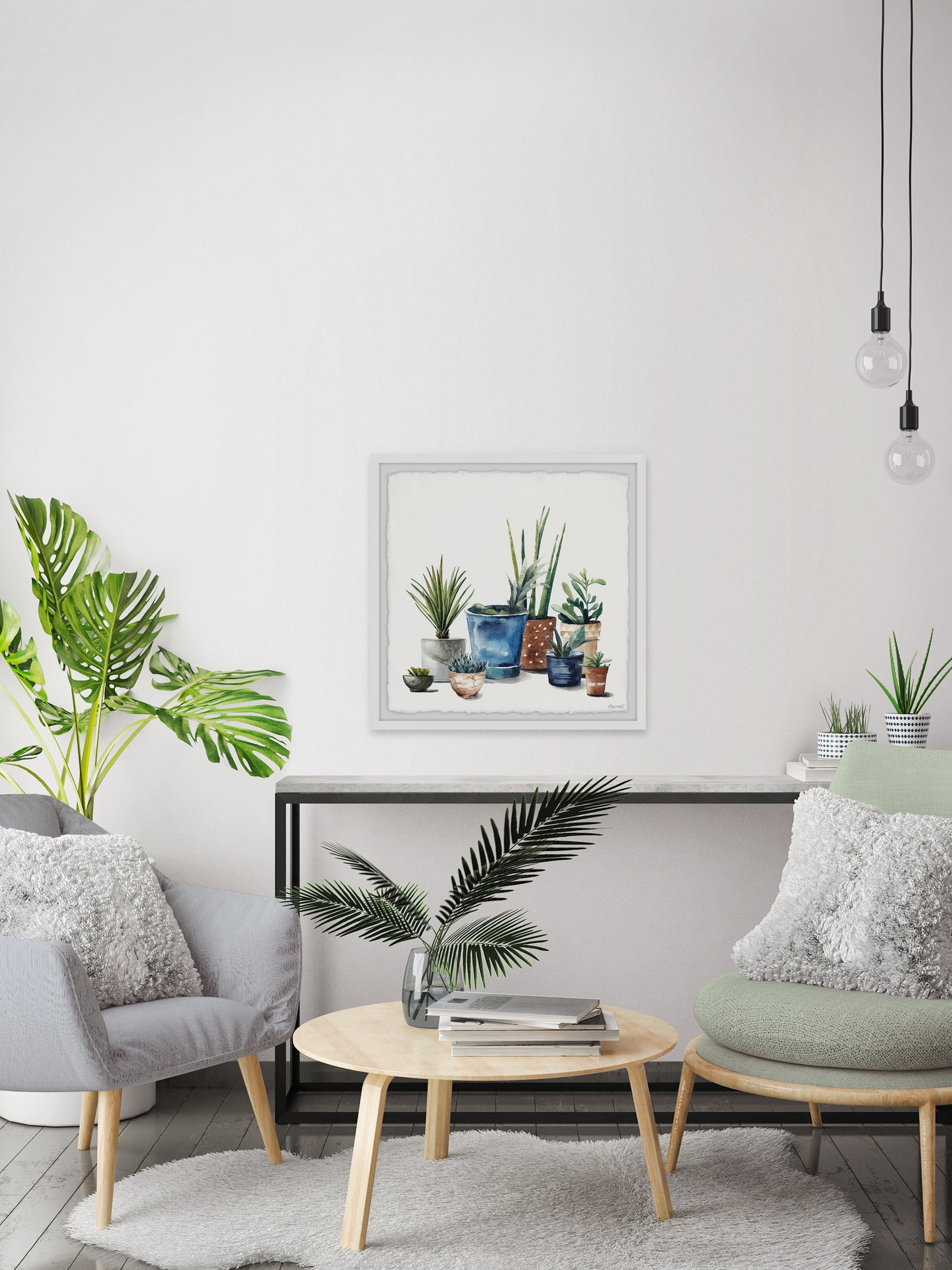 Marmont Hill Indoor Succulents Framed Wall Art