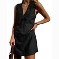 thumbnail image 2 of Women's Casual Dresses Solid Colour Sweet A-Line Dress Holiday Dresses New Beach Dress, 2 of 6