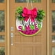 thumbnail image 3 of Letrero colgante de madera de Hello Summer, colgador de puerta con lazo, señal de bienvenida, decoración de porche para panadería, cafetería, regalo, 3 of 9