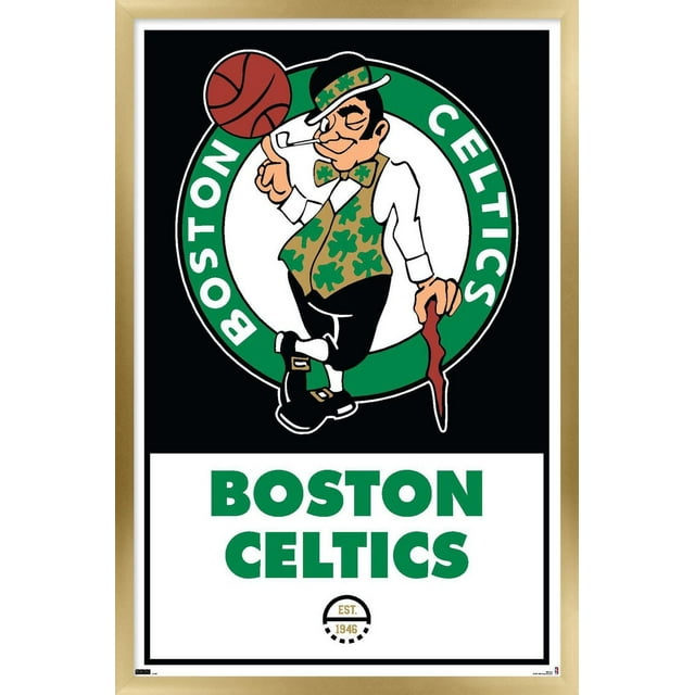 NBA Boston Celtics - Logo 21 Wall Poster, 14.725" x 22.375"
