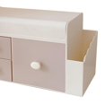 thumbnail image 4 of Caja de almacenamiento para brochas de maquillaje Yinane Organizador de maquillaje con cajón, 4 of 8