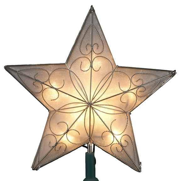 Kurt Adler 8.5 in. Indoor Star Tree Topper