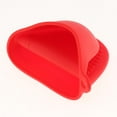 thumbnail image 4 of veasfak Anti-scald Silicone Gloves Finger Hand Clip Oven Convenient Pot Holde Red, 4 of 9