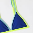 thumbnail image 6 of Afdoent Women's Bikini Sets Color Block Bikini Swimsuit Women Swimwear Push Up Bikini Set Thong Brazilian Bathing Suit Beach Wear Vintage Swimwear, 6 of 6