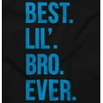 thumbnail image 2 of Best Lil Bro Ever Cute Little Brother Bodysuit Jumper Boys Infant Baby Brisco Brands NB, 2 of 6