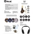 thumbnail image 2 of PopClik Jump! PRO Headphones in Brown/Beige, 2 of 4