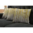 thumbnail image 2 of Ambesonne Autumn Throw Pillow Cover 4 Pack, Forest Golden Leaves, 16", Yellow Grey, 2 of 6