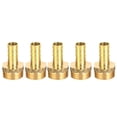 thumbnail image 1 of 5 Pcs Brass Barb Connector Male Thread Water Pipe Connector Hose Connector G1/2 to 10mm, 1 of 8