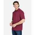 thumbnail image 2 of CORE365 CE104 Men's Market Snag Protect Mesh Polo-Burgundy-4XL, 2 of 6