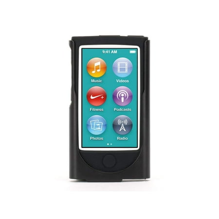 7th Gen Ipod Nano Clip Griffin 2-in-1 Belt Clip Case for iPod Nano (7th gen.) with Shock Absorbing Silicone, Black, Shock-absorbing silicone By Griffin Technology ()