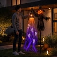 thumbnail image 6 of Halloween Soul Harvester Animated Garden Light，Pumpkin Scarecrow Solar Powered Lawn Stake with Glowing LED Soul Effect for Yard，Lawn，Patio & Outdoor Halloween Decor, 6 of 6