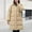Khaki, variant on iOPQO Puffer Coat Long Winter Jackets for Women Womens Parka Warm Coats for Women Puffer Jacket Womens Hooded Winter Coats for Women Puffer Women's Outerwear Beige L