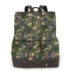 thumbnail image 1 of Balery Camouflage Skulls Mochila de Cuero para Mujeres, Gran Capacidad, Bolsa de Viaje Multifuncional, Mochila de Cuero y Bolsa de Hombro para Mujeres, 1 of 4
