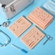 thumbnail image 5 of Kit de 10 almohadillas para práctica de sutura de 3 con heridas difíciles de rasgar o romper para la práctica de capacitación de enfermeras., 5 of 5
