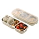 thumbnail image 5 of Contenedores de acero inoxidable para refrigerios, caja de condimentos dividida con tapas, lonchera con compartimentos sellados a prueba de fugas, contenedor de alimentos reutilizable., 5 of 8