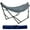 Grey, variant on Tranquillo Adjustable Hammock Stand 600 lbs Capacity, Collapsible Camping Hammock and Stand, Double Hammock with Stand for 2 Persons, Quick & Easy Assembly Garden Yard Patio Lawn, Grey