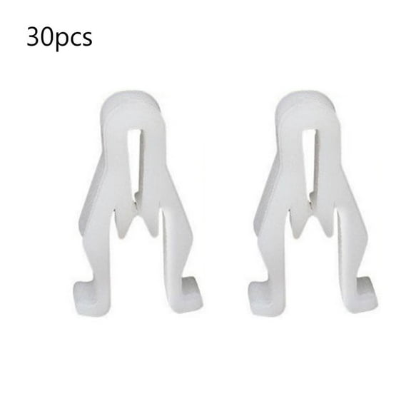 30Pcs Auto Plastic Fasteners Interior Pillar Trim Clips Body Pushpin Rivet Fastener Decorative Forming Clip Instrument Buckle