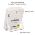 thumbnail image 4 of Room , Multifunctional Widely  Wide Screen Display Wall Mount Temperature Humidity Gauge High Accuracy  for Home, 4 of 7