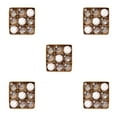 thumbnail image 3 of Justharion Christmas Ball Ornament Set Tree Trinket Collection For Festive Decorations ABS Christmas Decorations Christmas Hanging 4 5Set, 3 of 6