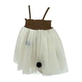 thumbnail image 1 of adviicd Robe pour Bébé Fille Robe d'Été à Manches Courtes Tutu Fête Mariage Anniversaire A,7, 1 of 5
