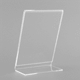 thumbnail image 4 of 20Pcs Office Acrylic Display Leaflet Stands Counter Plastic Message Board Menu COLLEGE Holder for Business Poster, 4 of 4
