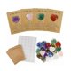 thumbnail image 1 of 24 Sets Pocket Hug Token Card with Heart Shaped Natural Stones Hug Card Greeting, 1 of 5