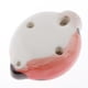 thumbnail image 5 of Exquisito esmalte cerámico 6 Alto Ocarina Instrumento Halkette Lindo Regalo Artesanal rojo, 5 of 5