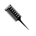 thumbnail image 2 of Peine con textura de estilo Retro para barbería para hombre, peine con textura de estilo Tridente Jian PP, peine de aceite de dientes anchos de plástico de dientes grandes, 2 of 5