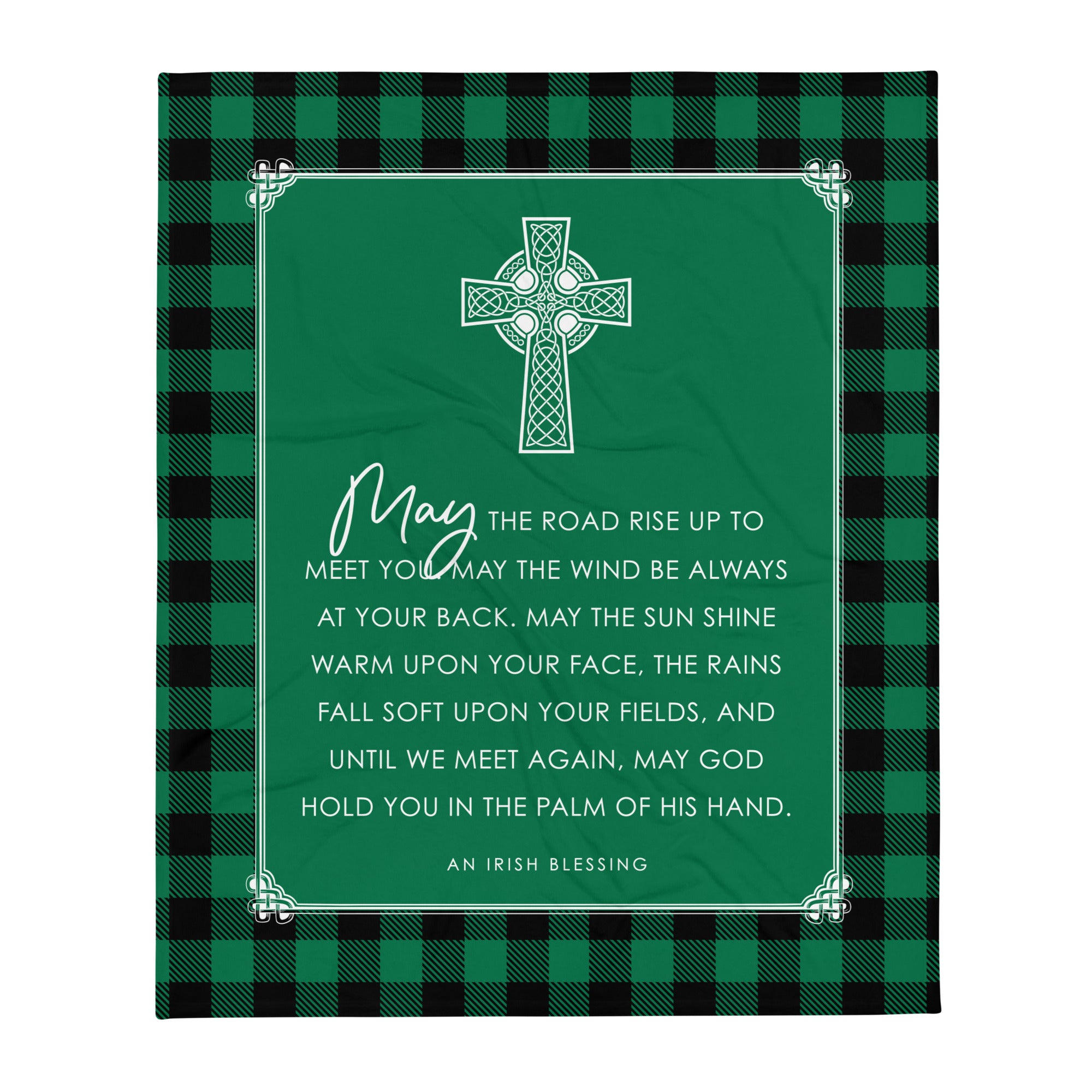 Lifesong Milestones St. Patricks Day Irish Throw Blanket Home Decor