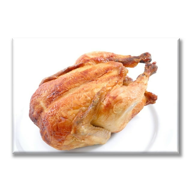Cuadro Canva Pixtreats Listo Para Colgar Pollo Rostizado 40X60 cm