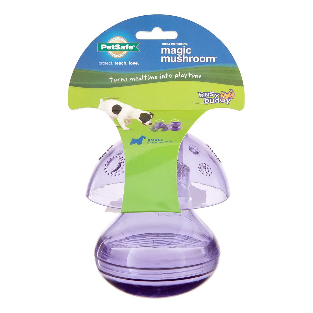 PetSafe Busy Buddy Magic Mushroom Dog Toy, Small