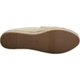 thumbnail image 4 of Sam Edelman Karla Linen Pointed Cap Toe SLip On Espadrille Flats Loafers Shoes (Linen, 8.5), 4 of 6