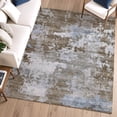 thumbnail image 6 of Addison Rugs Mayfield Premium Machine Washable Transitional Abstract Chocolate Rectangle Rug, 10' x 14', 6 of 6