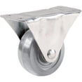 thumbnail image 2 of Shepherd Hardware 9278 3-Inch Hard Rubber Rigid Plate Caster, 210-lb Load Capacity, 2 of 4