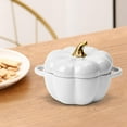 thumbnail image 4 of Tasse à Citrouille Incassable Réutilisable Bols à Céréales Micro-Ondes Sûr avec Blanc, 4 of 8
