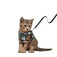 thumbnail image 1 of Arnés para gatos WONNABUY XXS, transpirable y suave con lazo en forma de campana, 1 of 6