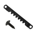 thumbnail image 4 of Sawtooth Picture Hangers - Picture Frame Hangers - Picture Hanging Hardware Kit with Screws for Canvas Painting Wood by Mandala Crafts 100 Sets Large Black, 4 of 6